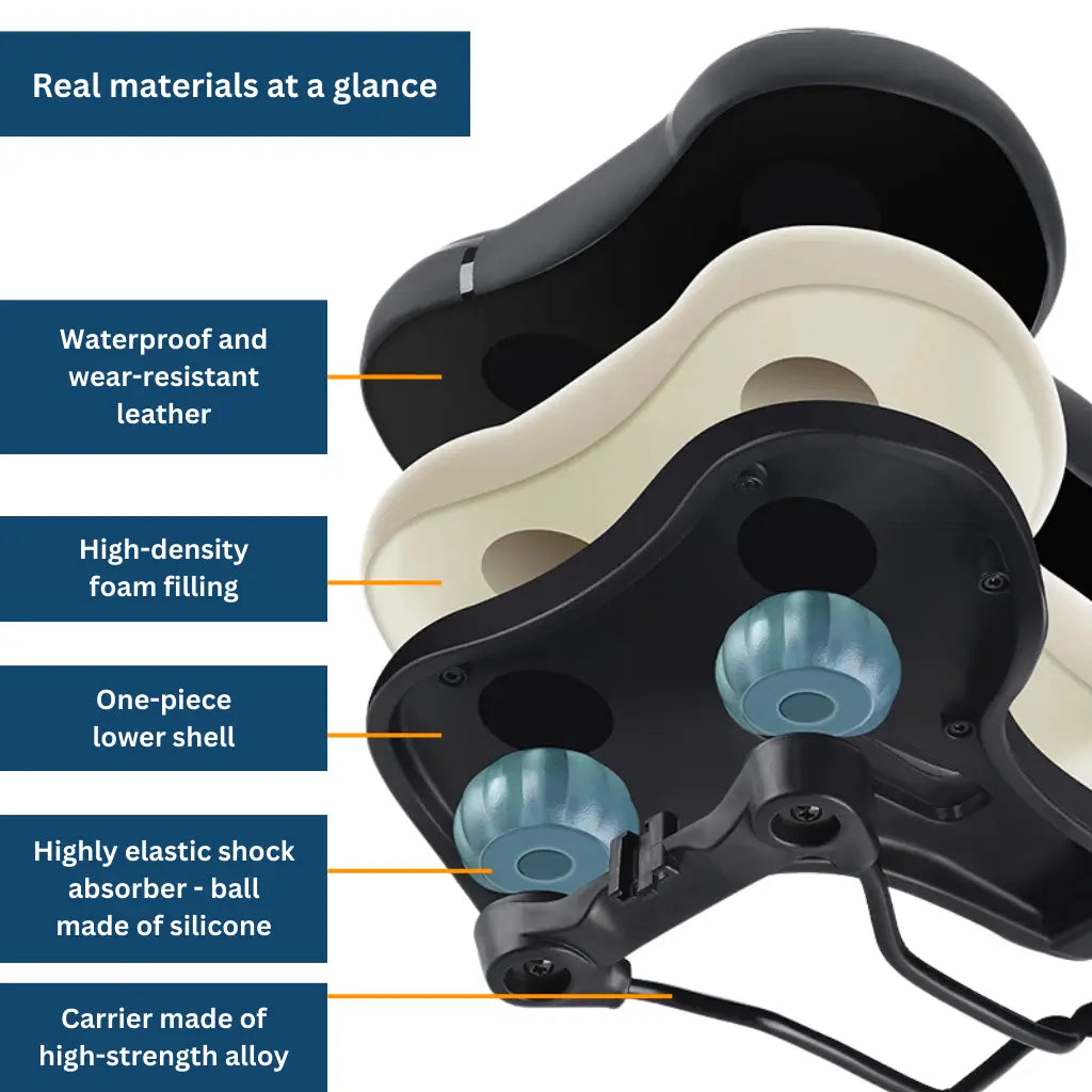Comfortable Bike Saddle For Smooth Cycling