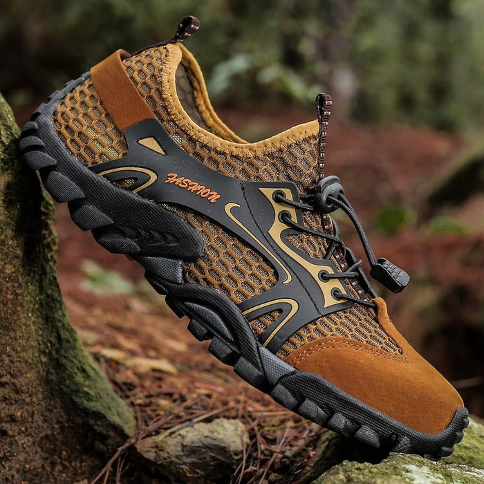 Men's Barefoot Hiking Shoes with Quick-Dry Mesh