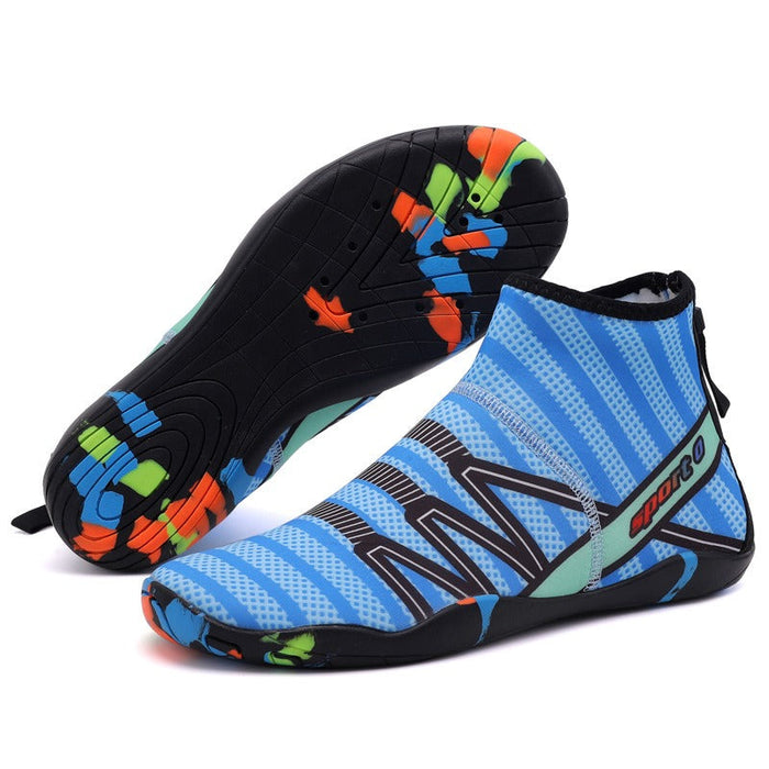 Barefoot Water Shoes Slip-On with Gradient Design