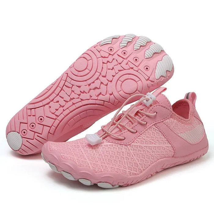 Women's Barefoot Trainers with Flexible Sole and Wide Toe Box