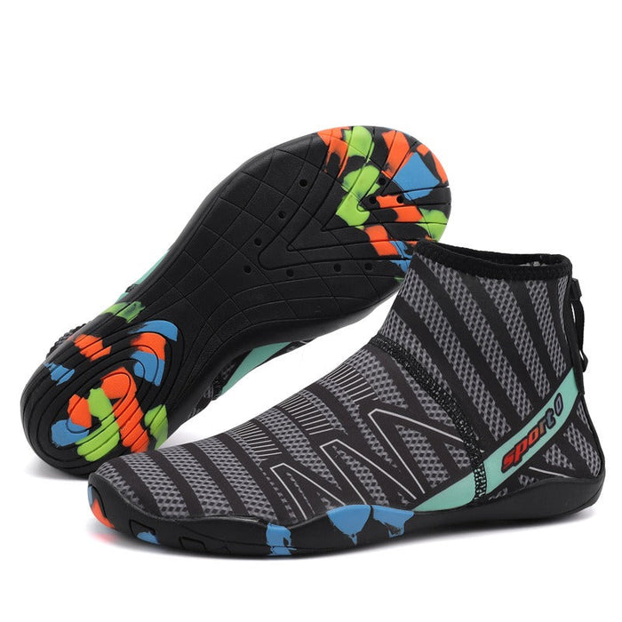 Barefoot Water Shoes Slip-On with Gradient Design