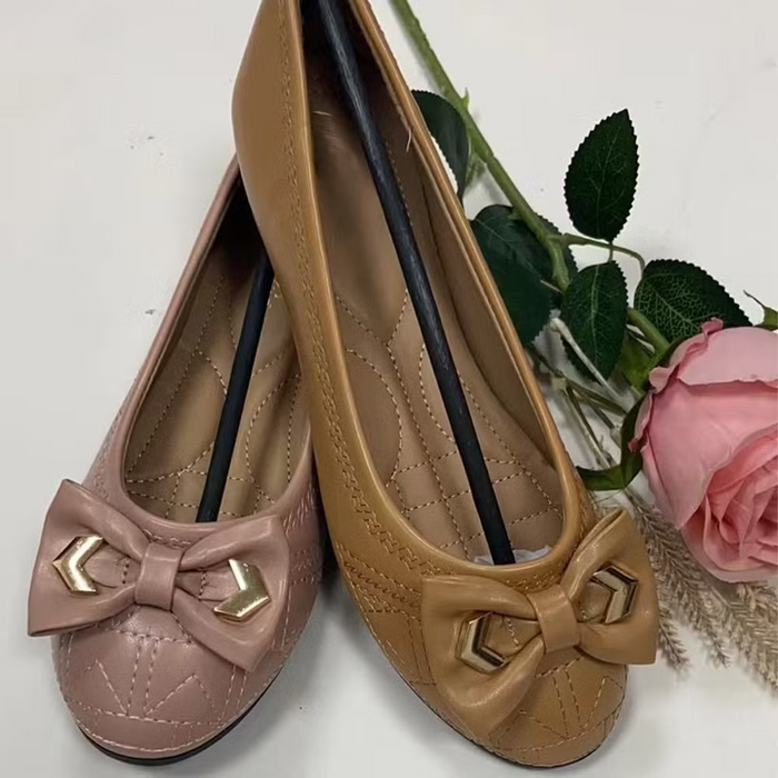 Women's Ballet Flats with Bow Detail for Daily Wear