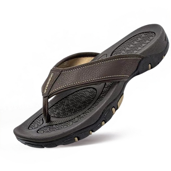 Men's Thong Sandals with Arch Support and Anti-Slip Sole