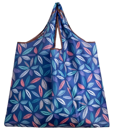 Women's Foldable Shopping Tote Bag with Cartoon Print