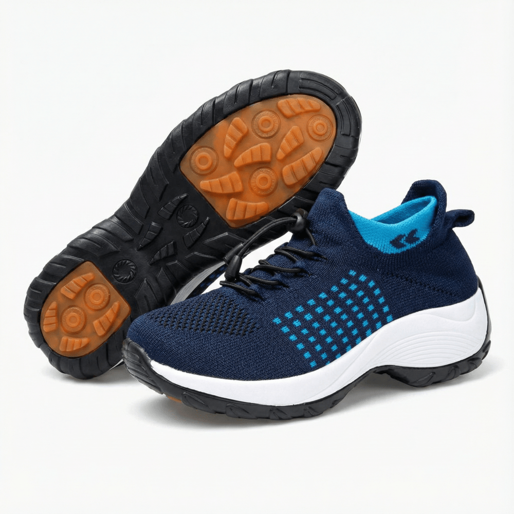 Ortho Stretch Cushion Walking Shoes with Arch Support