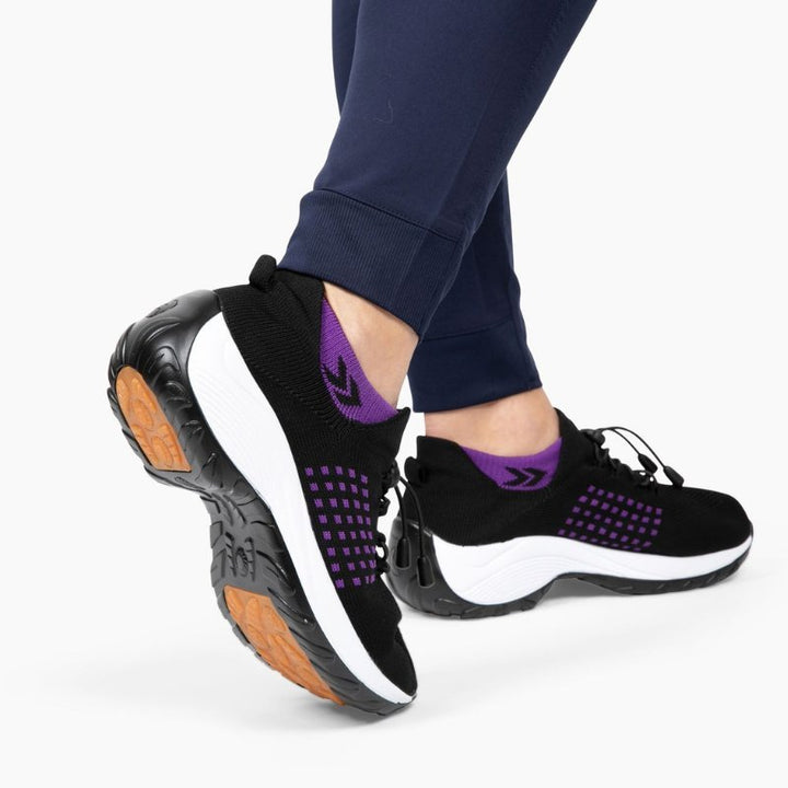 Ortho Stretch Cushion Walking Shoes with Arch Support