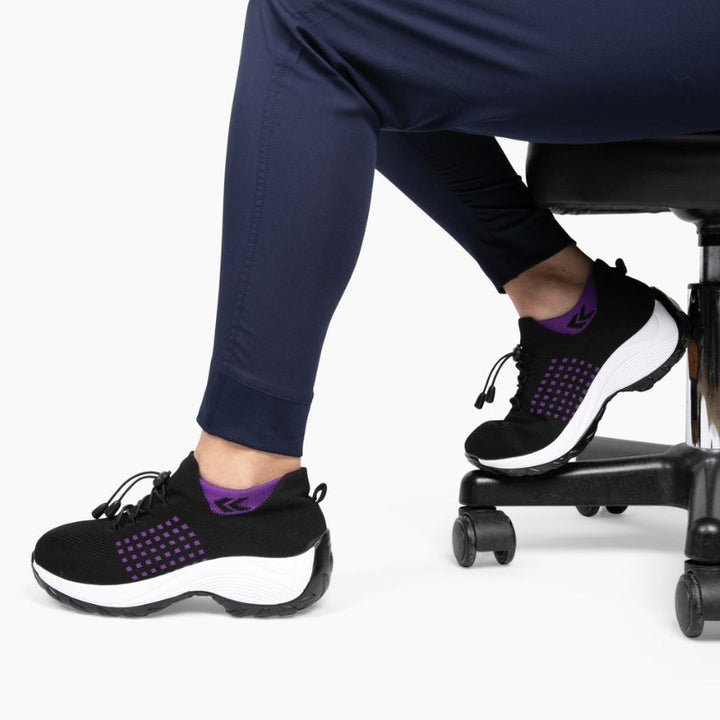 Ortho Stretch Cushion Walking Shoes with Arch Support
