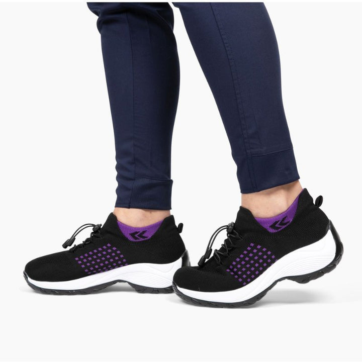 Ortho Stretch Cushion Walking Shoes with Arch Support
