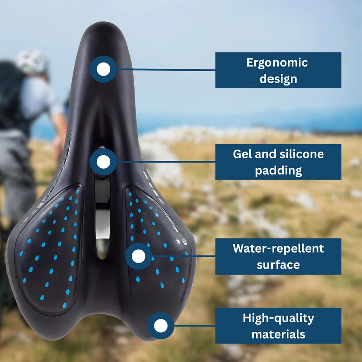 Adjustable Comfort Bike Saddle