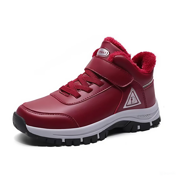 Men's Ankle Boots with Hook-and-Loop Strap Winter