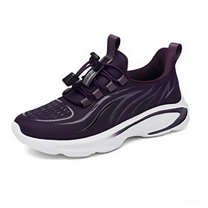 Men's Arch Support Trainers with Breathable Knit Upper