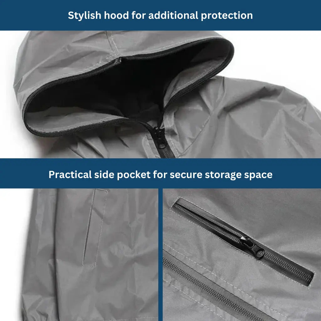 Reflective Lightweight Rain Jacket