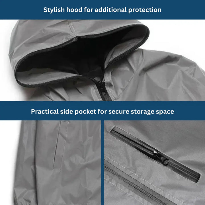 Reflective Lightweight Rain Jacket
