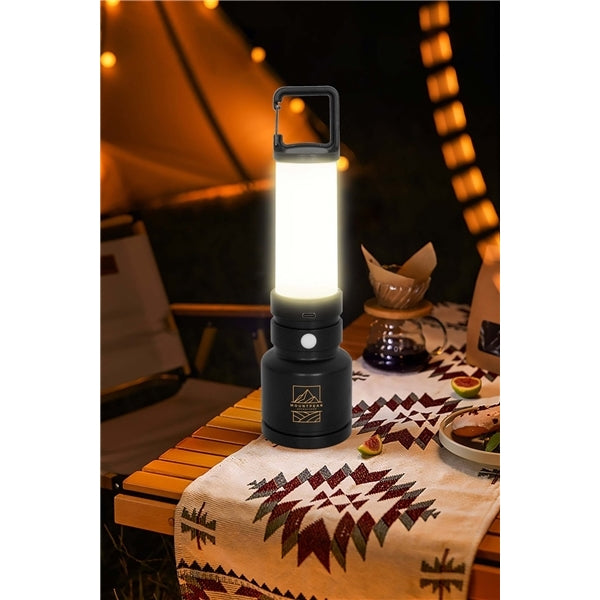2-in-1 Rechargeable Tactical Flashlight &amp; COB Lantern