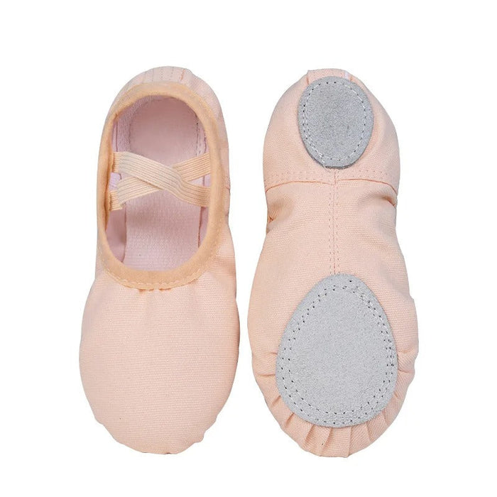 Women's Barefoot Ballet Flats Canvas Elastic Upper