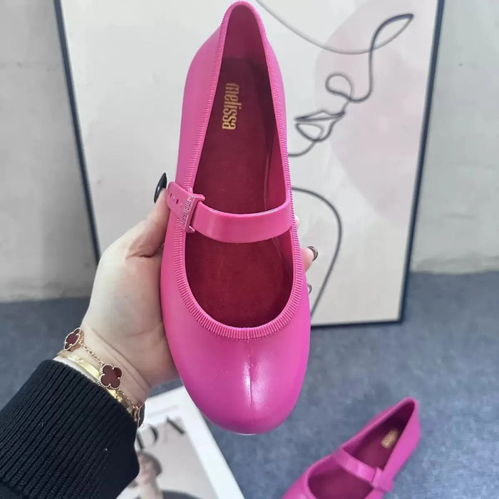 Women's Barefoot Ballet Flats with Bow Detail