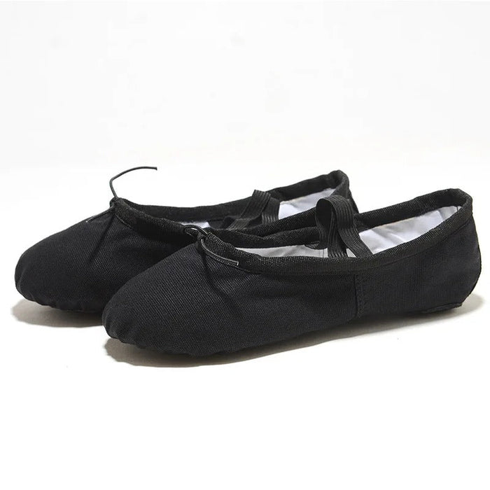 Women's Barefoot Ballet Flats Canvas Elastic Upper