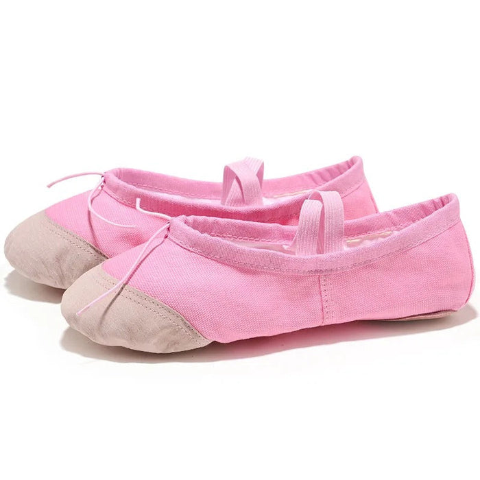 Women's Barefoot Ballet Flats Canvas Elastic Upper