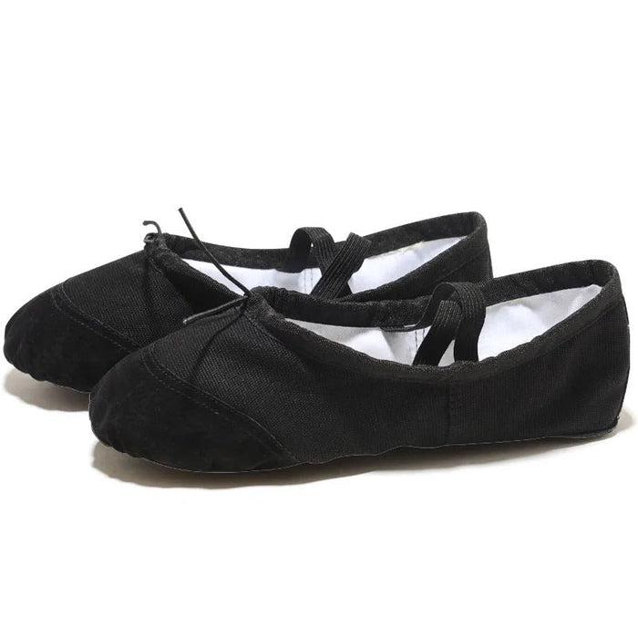 Women's Barefoot Ballet Flats Canvas Elastic Upper