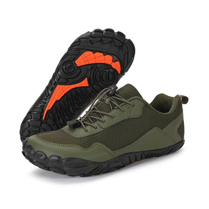Barefoot Trail Trainers with Wide Toe Box and Flexible Sole