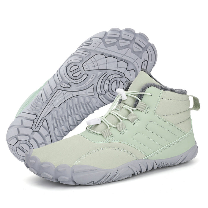 Fleece-Lined Waterproof Barefoot Winter Trainers