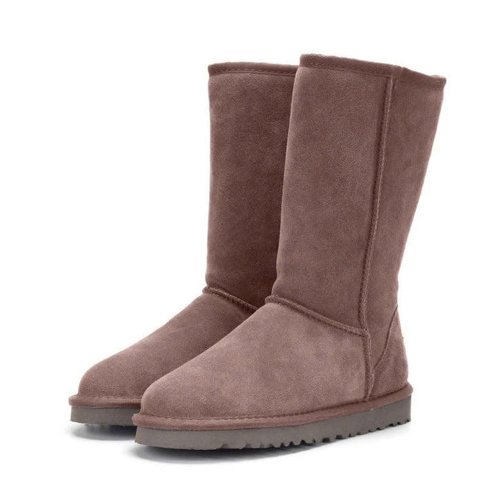 Women's Mid-Calf Winter Boots with Side Zip